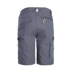Bermuda De Travail Ripstop Résistant Jack Gris North Ways -Travail Vêtements Magasin bermuda de travail ripstop resistant jack gris north ways 2