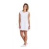 Blouse 3/4 Sans Manches Femme Blanche Nadia
