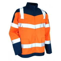 Blouson De Haute Visibilité Urgence LMA Bleu Orange