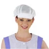 Casquette Alimentaire Gavroche Filet Blanc Lot De 2