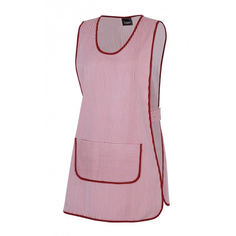 Tablier Type Chasuble De Travail à Rayures Rouge 1 Tablier Type Chasuble De Travail à Rayures Rouge