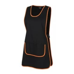Chasuble Blouse De Travail Pour Femme Noir Orange