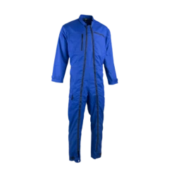 Combinaison De Travail Rapido Double Zip Tracto Bleu LMA