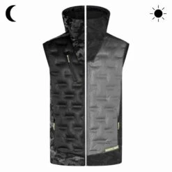 Doudoune Sans Manche Avec Capuche Barres North Ways -Travail Vêtements Magasin doudoune sans manche avec capuche barres north ways 3