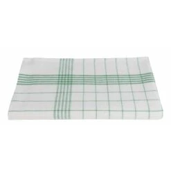 Essuie Verres Classique Lin Coton Lot De 10