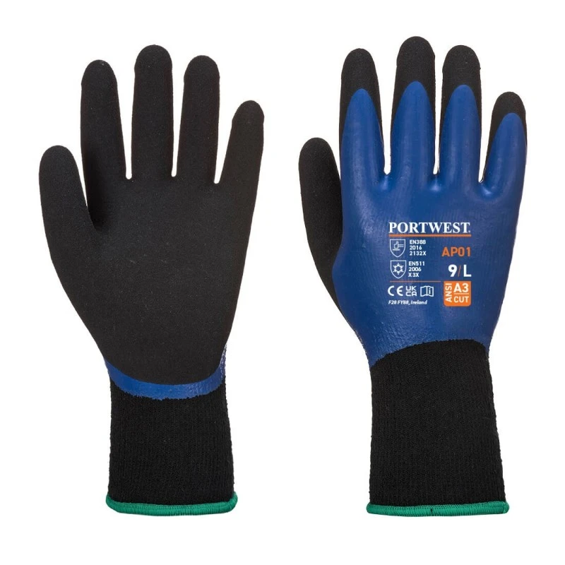 Gant De Travail Thermo Imperméable Glove Portwest 1 Gant De Travail Thermo Imperméable Glove Portwest