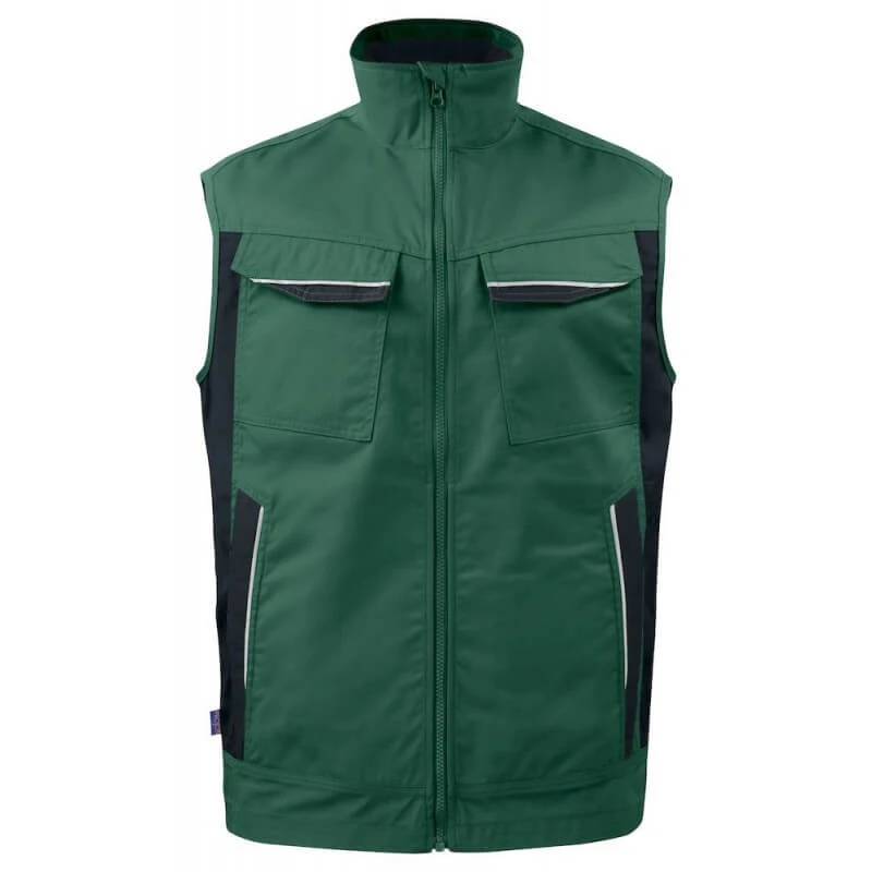 Gilet De Travail Bodywarmer Ete 5706 Projob Noir Ou Vert 1 Gilet De Travail Bodywarmer Ete 5706 Projob Noir Ou Vert