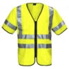 Gilet Haute Visibilité Manches Courtes Classe 3 Projob 6707 Jaune