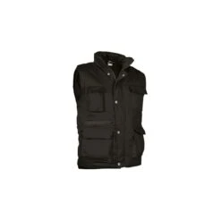 Gilet Sans Manches Bodywarmer Unisexe Reporter Valento
