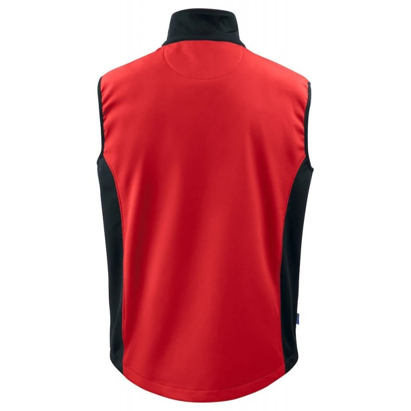 Gilet Sans Manches Softshell Respirant 3702 Projob Rouge Ou Ciel 2 Gilet Sans Manches Softshell Respirant 3702 Projob Rouge Ou Ciel – Image 2