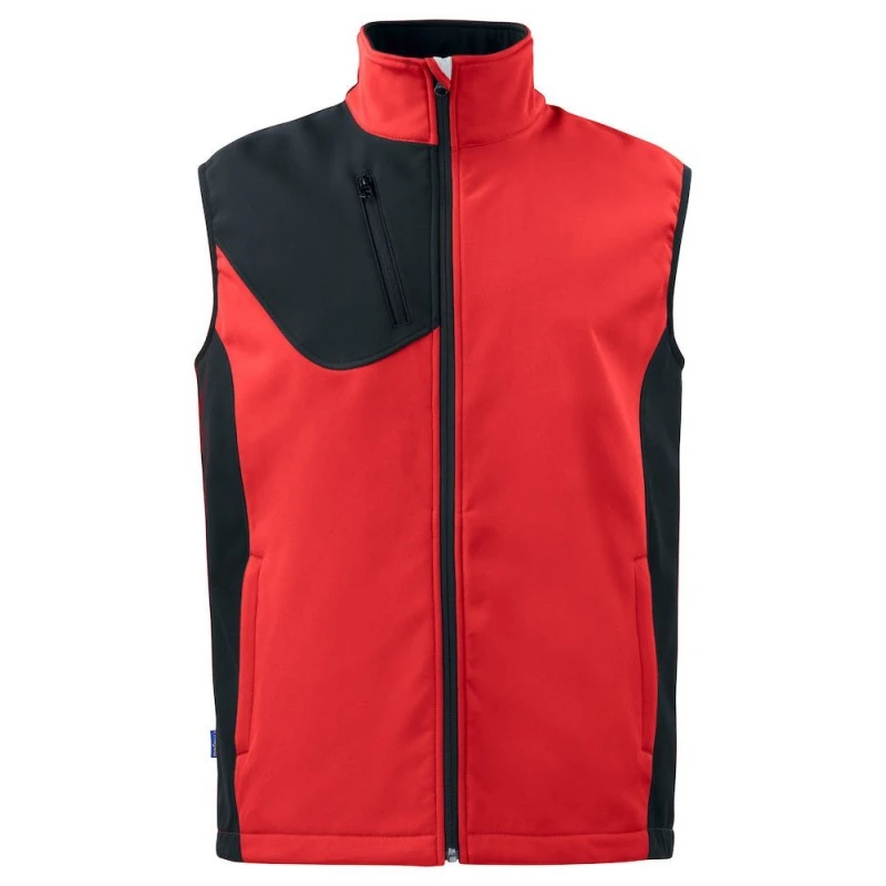 Gilet Sans Manches Softshell Respirant 3702 Projob Rouge Ou Ciel 1 Gilet Sans Manches Softshell Respirant 3702 Projob Rouge Ou Ciel