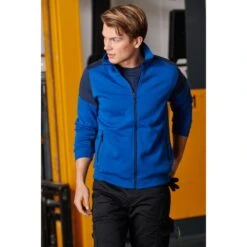 Gilet Sweat Bicolore Zippé Homme Prime Printer -Travail Vêtements Magasin gilet sweat bicolore zippe homme prime printer 2
