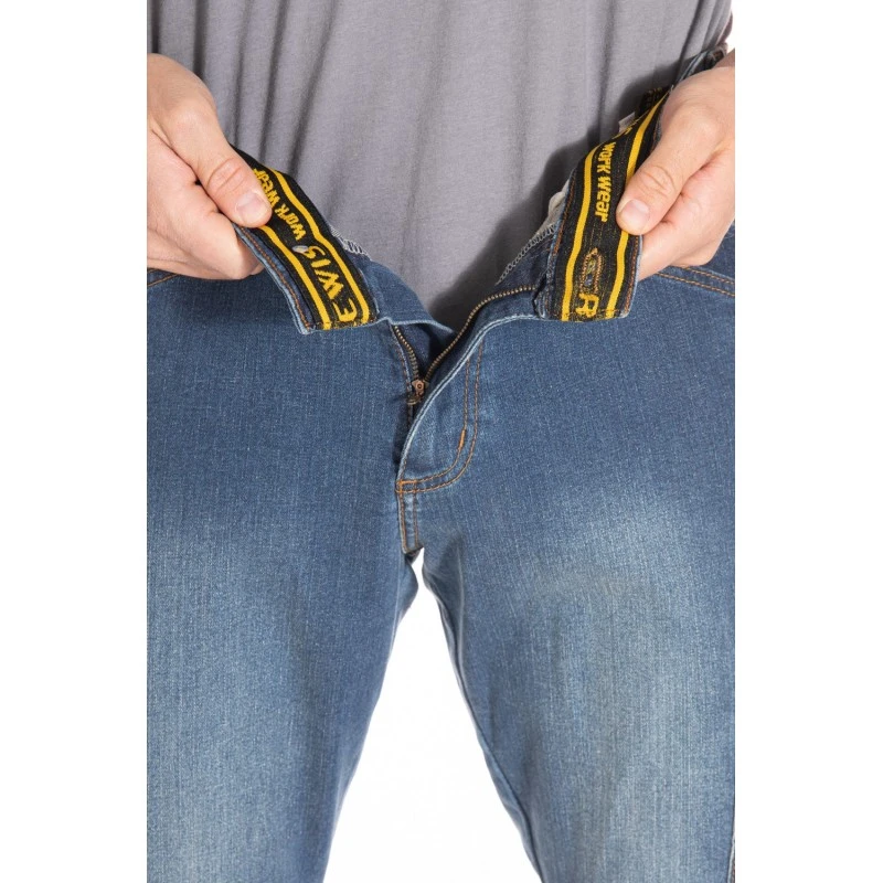 Jeans De Travail Stretch Poches Genouilleres Job Pro Rica Lewis 4 Jeans De Travail Stretch Poches Genouilleres Job Pro Rica Lewis – Image 4