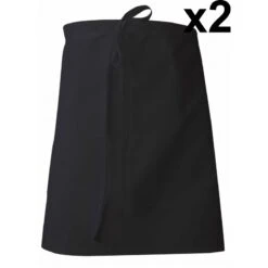 Lot De 2 Tabliers De Cuisinier Rectangle 55 X 100 Cm Tamis LMA