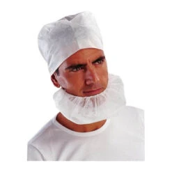 Lot De 2 X 100 Protège Barbe Menton Blanc PO115 Deltaplus