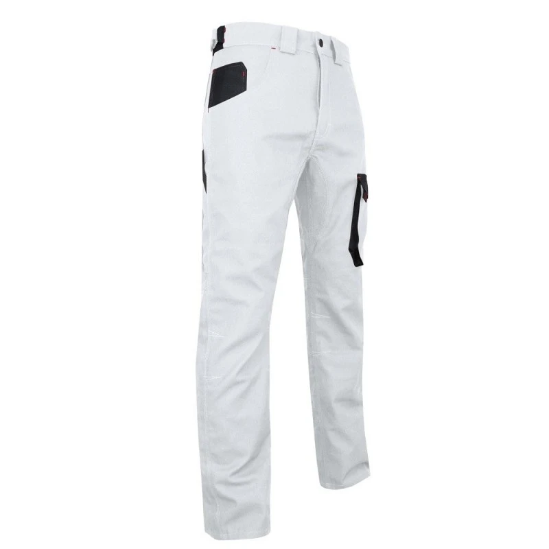 Pantalon De Travail Homme Blanc Facade LMA 1 Pantalon De Travail Homme Blanc Facade LMA