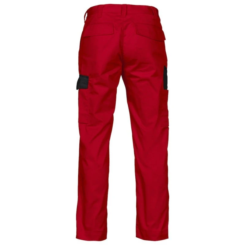 Pantalon De Travail Leger 2518 Projob Rouge Ou Blanc 2 Pantalon De Travail Leger 2518 Projob Rouge Ou Blanc – Image 2