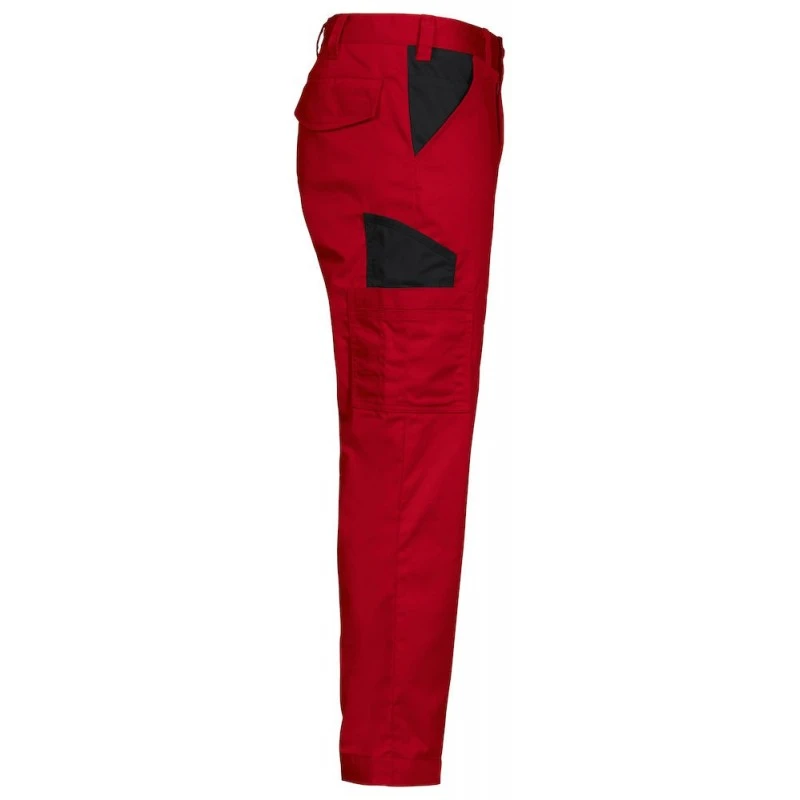 Pantalon De Travail Leger 2518 Projob Rouge Ou Blanc 3 Pantalon De Travail Leger 2518 Projob Rouge Ou Blanc – Image 3