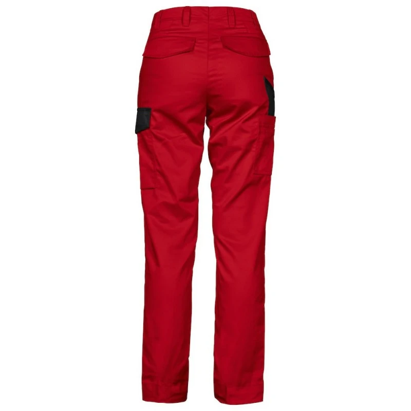 Pantalon De Travail Leger Femme 2519 Projob Rouge Ou Blanc 2 Pantalon De Travail Leger Femme 2519 Projob Rouge Ou Blanc – Image 2