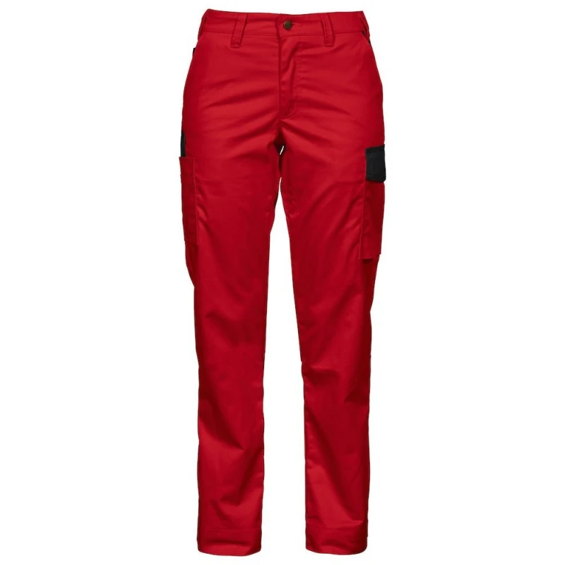 Pantalon De Travail Leger Femme 2519 Projob Rouge Ou Blanc 1 Pantalon De Travail Leger Femme 2519 Projob Rouge Ou Blanc