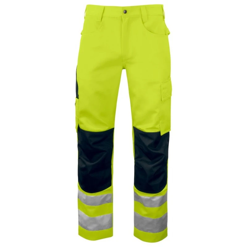 Pantalon Haute Visibilité Avec Poches Genoux 6532 Projob Jaune 1 Pantalon Haute Visibilité Avec Poches Genoux 6532 Projob Jaune