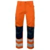 Pantalon Haute Visibilité Avec Poches Genoux 6532 Projob Orange