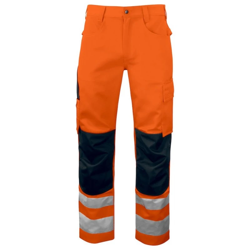 Pantalon Haute Visibilité Avec Poches Genoux 6532 Projob Orange 1 Pantalon Haute Visibilité Avec Poches Genoux 6532 Projob Orange