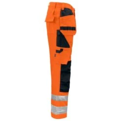 Pantalon Haute Visibilité Poches Flottantes 6531 Projob Orange -Travail Vêtements Magasin pantalon haute visibilite poches flottantes 6531 projob orange 2