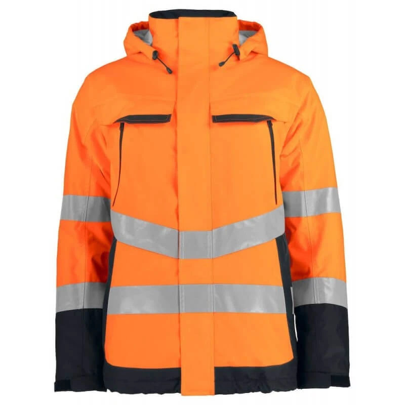 Parka De Haute Visibilité Impermeable 6441 Projob Orange Fluo 1 Parka De Haute Visibilité Impermeable 6441 Projob Orange Fluo