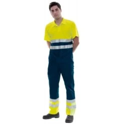 Polo Ambulancier Manches Courtes Réfléchissant -Travail Vêtements Magasin polo ambulancier manches courtes reflechissant 2