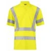 Polo Piqué Manches Courtes Haute Visibilite 6040 Projob Jaune Fluo