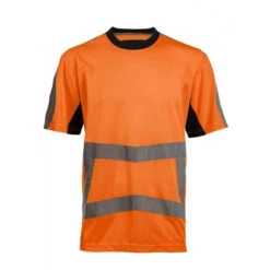 Tee Shirt Haute Visibilité Jaune Ou Orange Armstrong North Ways