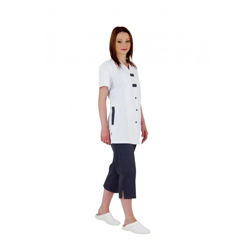 Tunique De Travail Femme Delphy Manches Courtes 1 Tunique De Travail Femme Delphy Manches Courtes