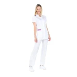 Tunique Femme Manches Courtes Coupe Ajustée Morgane Lotus