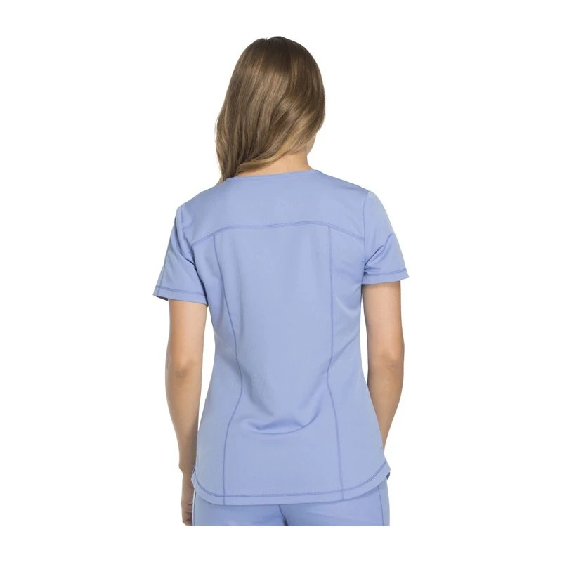 Tunique Médicale Femme Moderne Bleu Ciel Dickies 4 Tunique Médicale Femme Moderne Bleu Ciel Dickies – Image 4