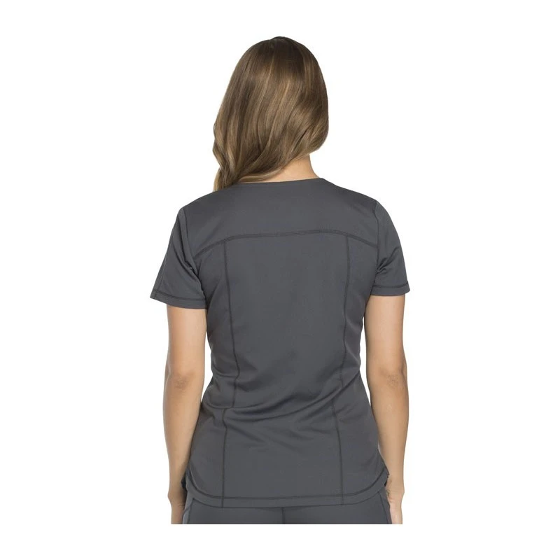 Tunique Médicale Femme Moderne Grise Dickies 4 Tunique Médicale Femme Moderne Grise Dickies – Image 4