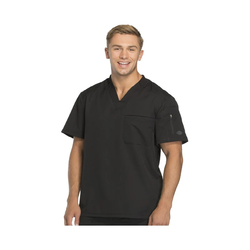 Tunique Médicale Homme Moderne Noir Dickies 1 Tunique Médicale Homme Moderne Noir Dickies