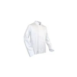 Veste De Cuisine Coton Blanche Poisson LMA