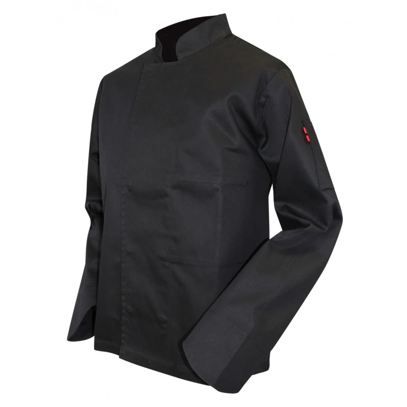 Veste De Cuisine Double Boutonnage Top Chef Noire LMA 2 Veste De Cuisine Double Boutonnage Top Chef Noire LMA – Image 2