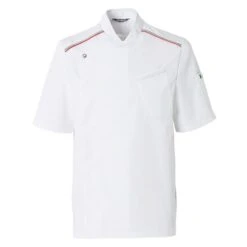 Veste De Cuisine Pizzaiolo Manches Courtes Mezzo Molinel