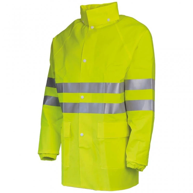 Veste De Pluie Haute Visibilité Jaune Ou Orange Sonomix DMD 1 Veste De Pluie Haute Visibilité Jaune Ou Orange Sonomix DMD
