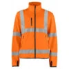 Veste Softshell Haute Visibilité Légère 6105 Projob Orange Fluo